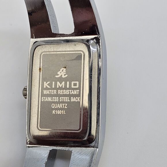 Kimio Women's Watch 20MM Gray Bracelet 5-6" New Battery Working READ DESCRIPTION - Picture 9 of 15